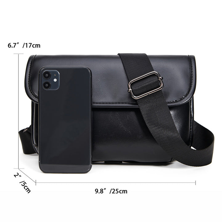 Leather Crossbody Messenger Bag Cardanzo