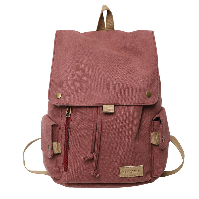 Rugged Canvas Hiking School Backpack