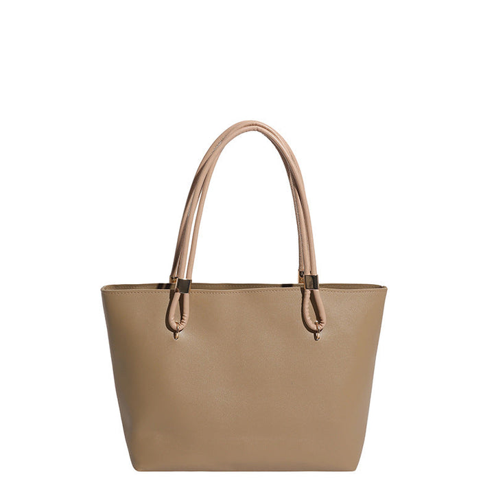 Ladies elegant tote bag with high-quality carrying handles and practical compartments