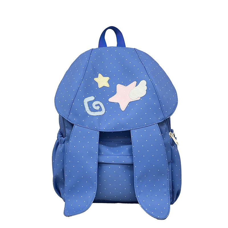 Cute Bunny Ears School Backpack