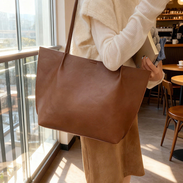 Ladies elegant Glamour Tote-Bag made of high-quality leather