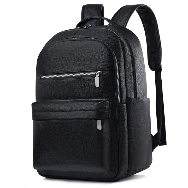 Sleek Textured Leather Backpack Cardanzo