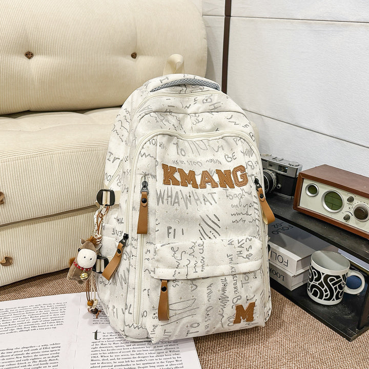 Casual Canvas School Backpack