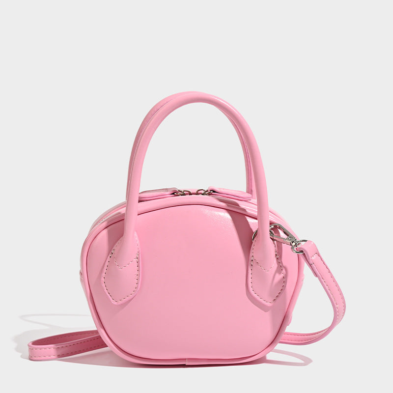 Women's Mini Handbag with Luxurious Leather Accents
