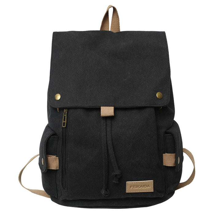 Rugged Canvas Hiking School Backpack
