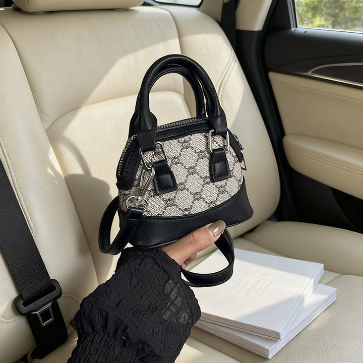 Ladies Designer Mini Handbag with Structured Upper Material