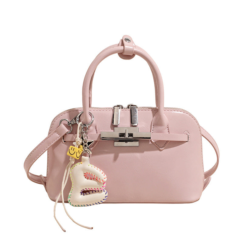Women's Mini Handbag with Removable Pendant