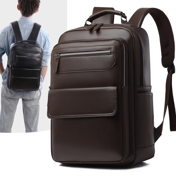 Executive Leather Backpack Cardanzo