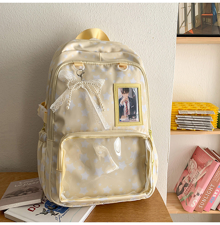 Star-Themed Multi-Functional Backpack