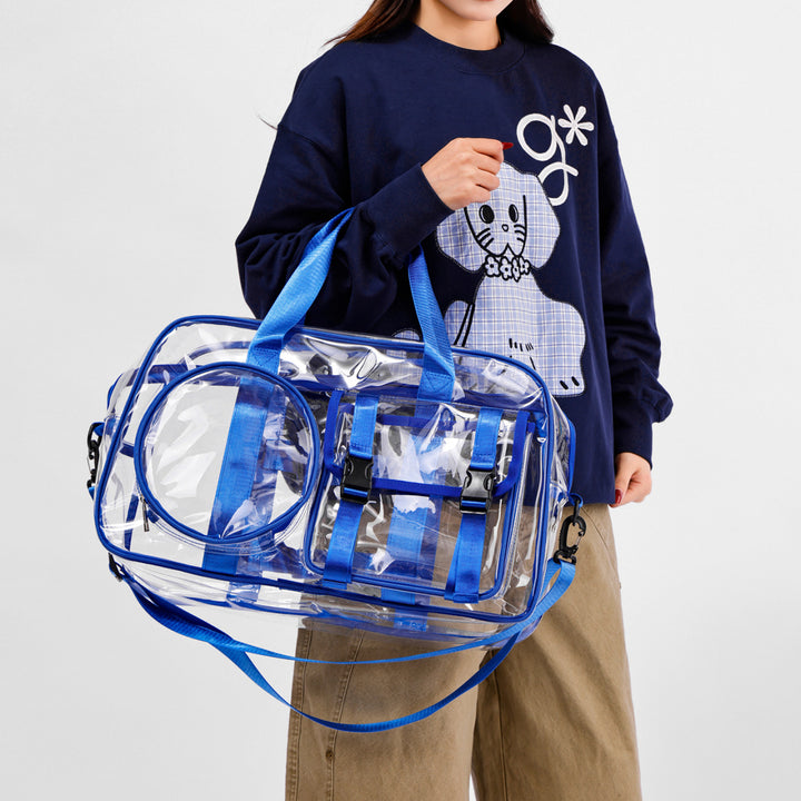 Clear Utility Duffle Bag Cardanzo