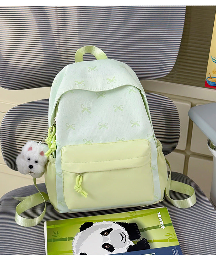 Whimsical Pattern Casual School Backpack