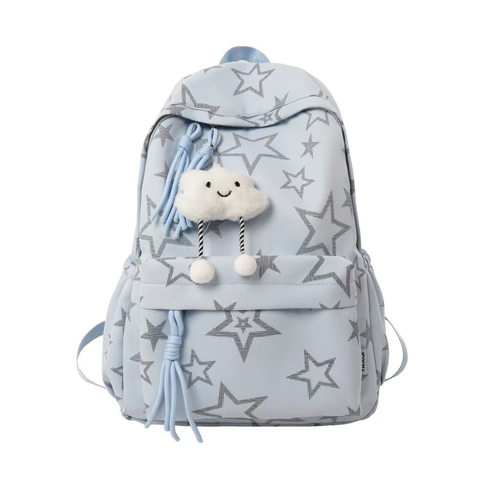 Star-Printed Playful Backpack