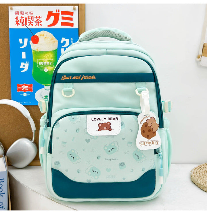 Cute Animal-Themed School Backpack