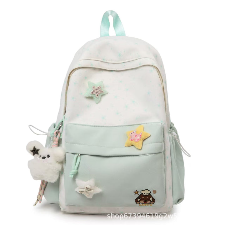 Star-themed Plush Backpack