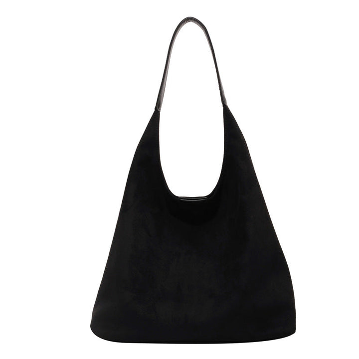 Ladies Suede Shoulder Bag