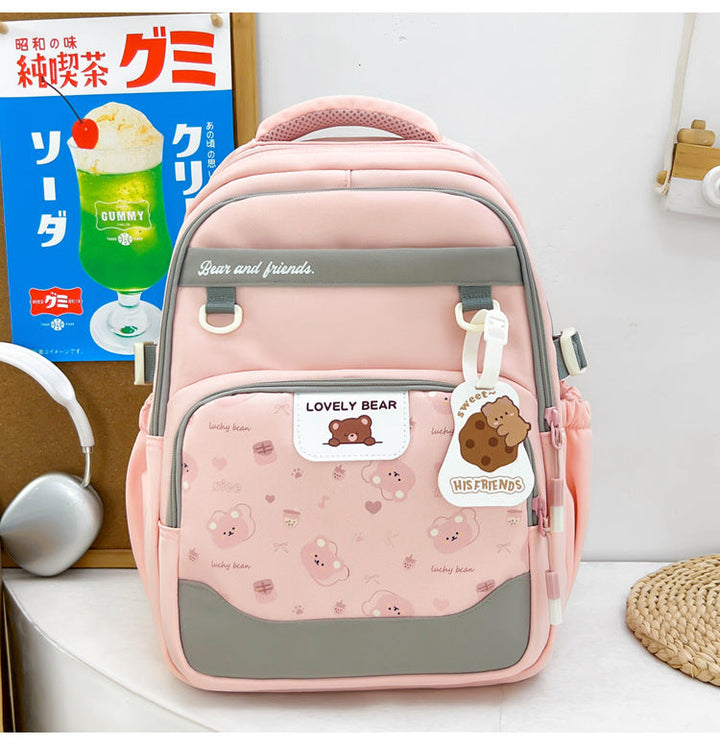 Cute Animal-Themed School Backpack