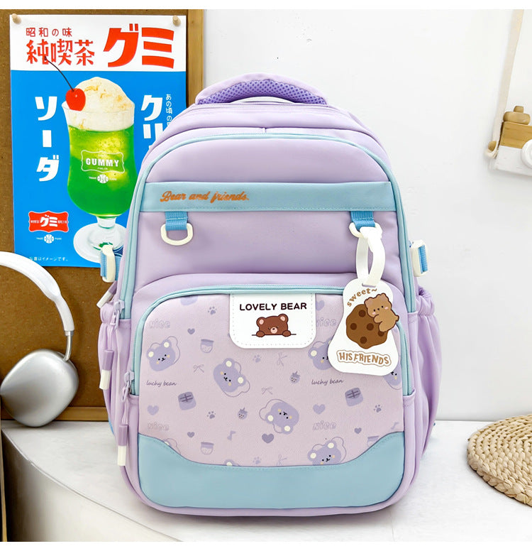 Cute Animal-Themed School Backpack