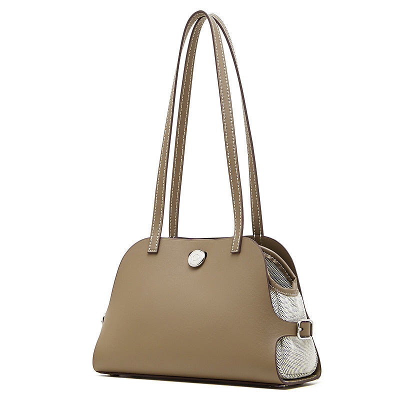 Women's tote bag with stylish design and practical compartments