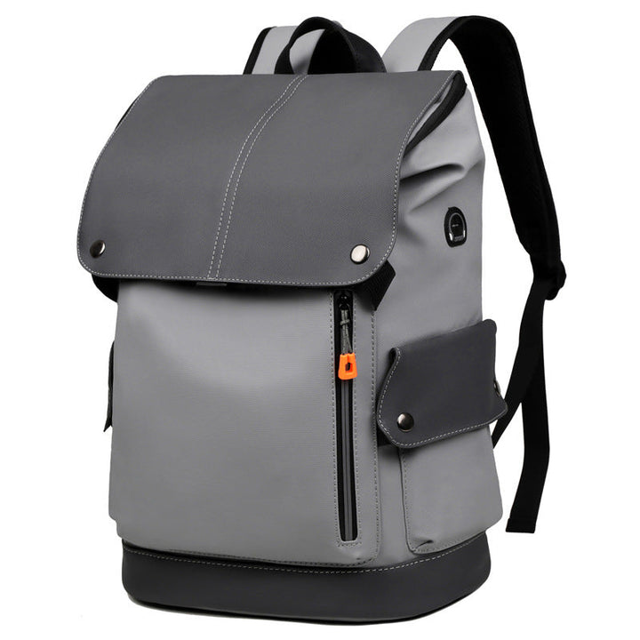 Urban Backpack with Innovative Folding Closure and Versatile Storage Options