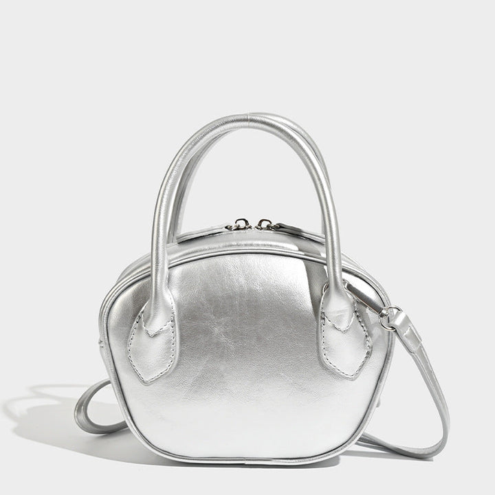 Women's Mini Handbag with Luxurious Leather Accents