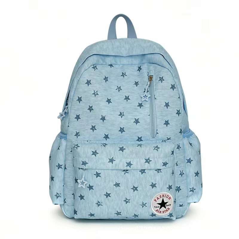Star-Patterned Outdoor Backpack