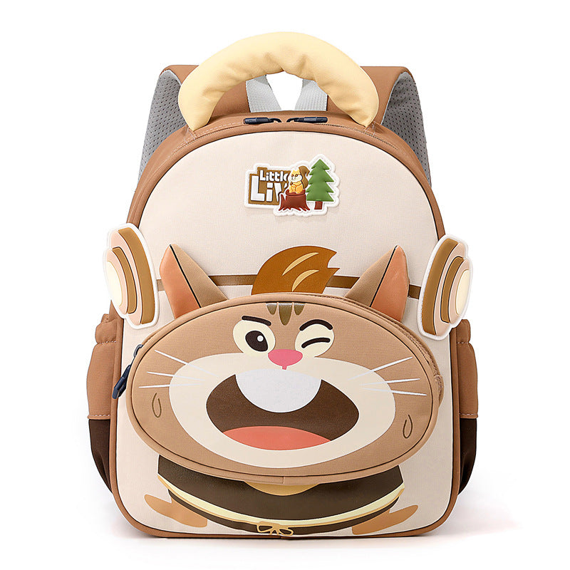 Children's Cartoon-Themed School Backpack