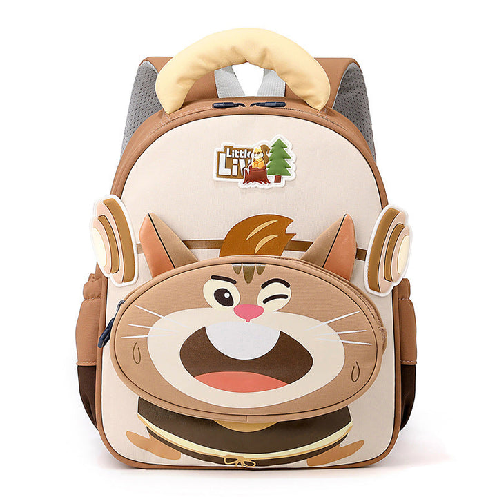 Children's Cartoon-Themed School Backpack