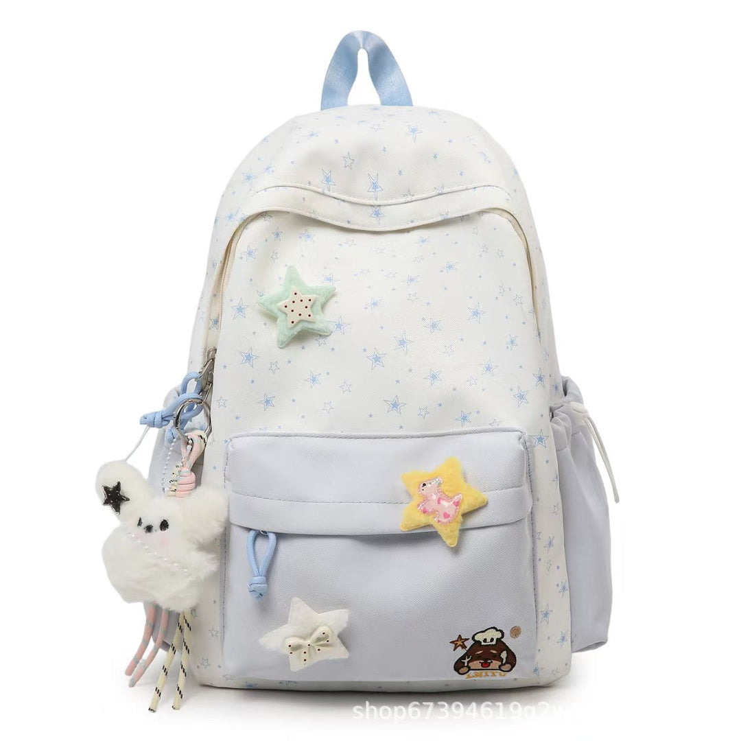 Star-themed Plush Backpack