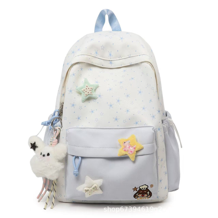 Star-themed Plush Backpack