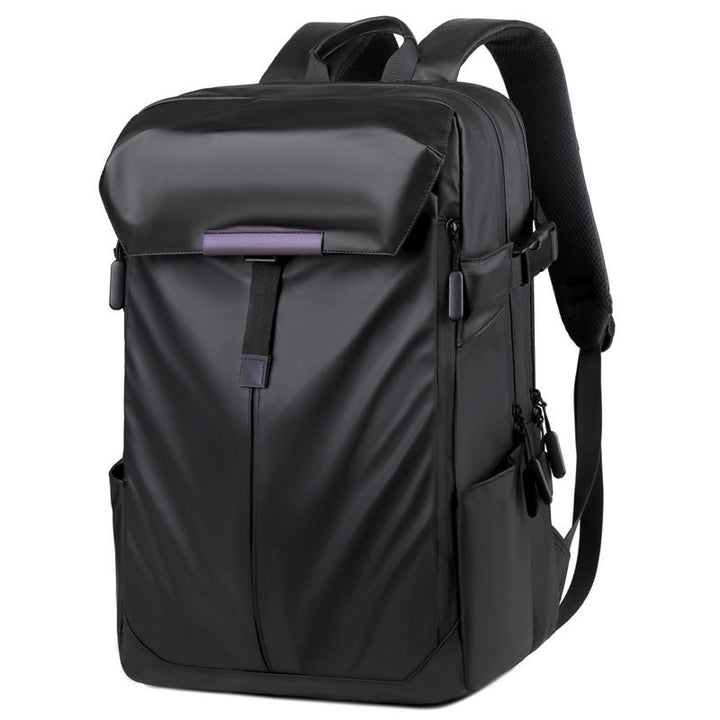 Urban backpack with waterproof material and innovative storage