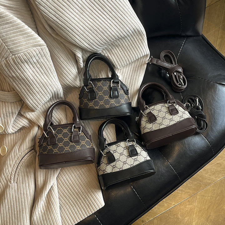 Ladies Designer Mini Handbag with Structured Upper Material