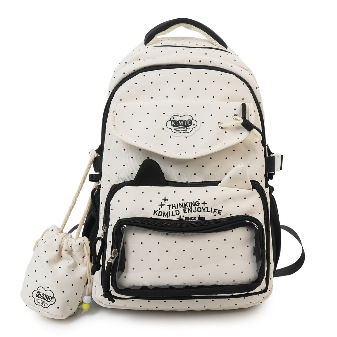 Cute Cat Ear School Backpack