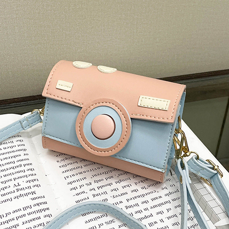 Women’s mini handbag with playful flap closure