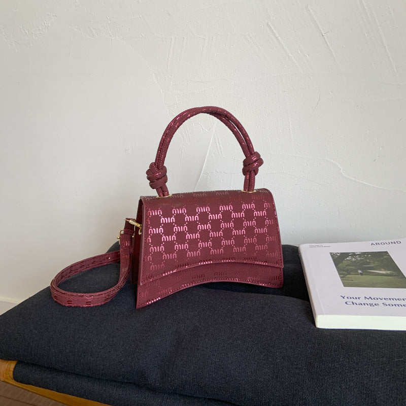Ladies Mini-Handbag with sophisticated logo design