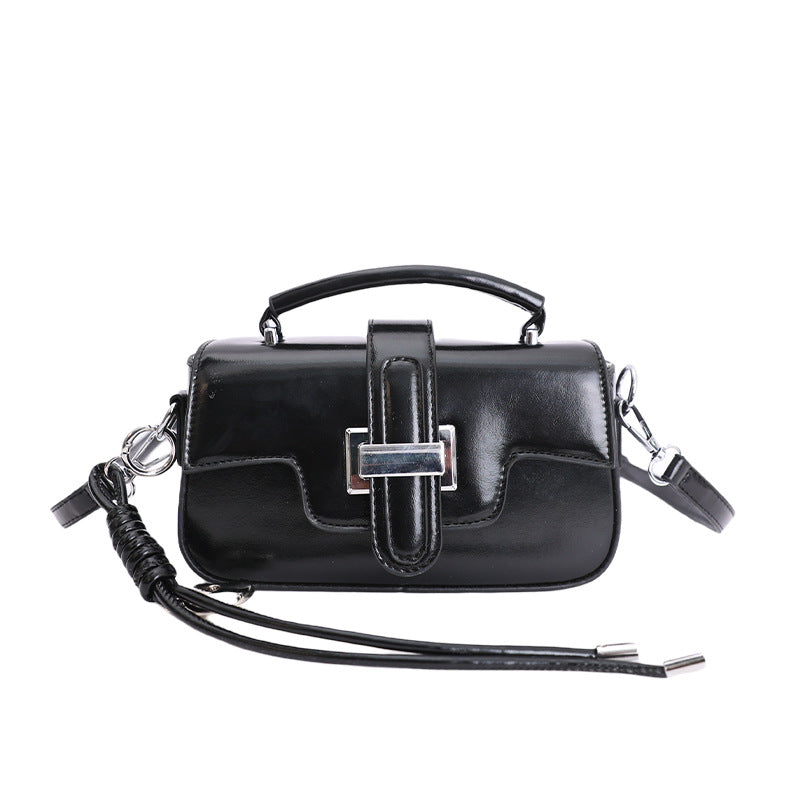 Women's handbag made of high-quality faux leather with detachable shoulder strap