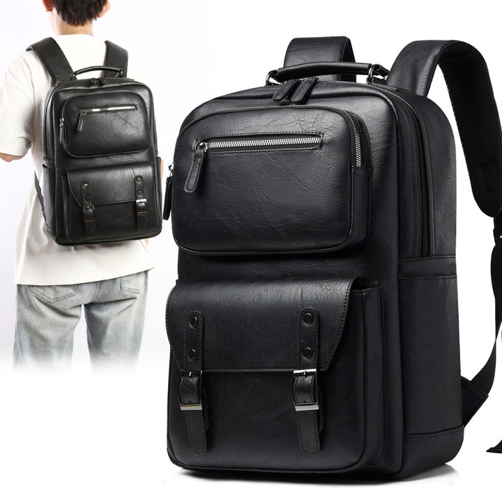Stylish Multi-Purpose Leather Backpack