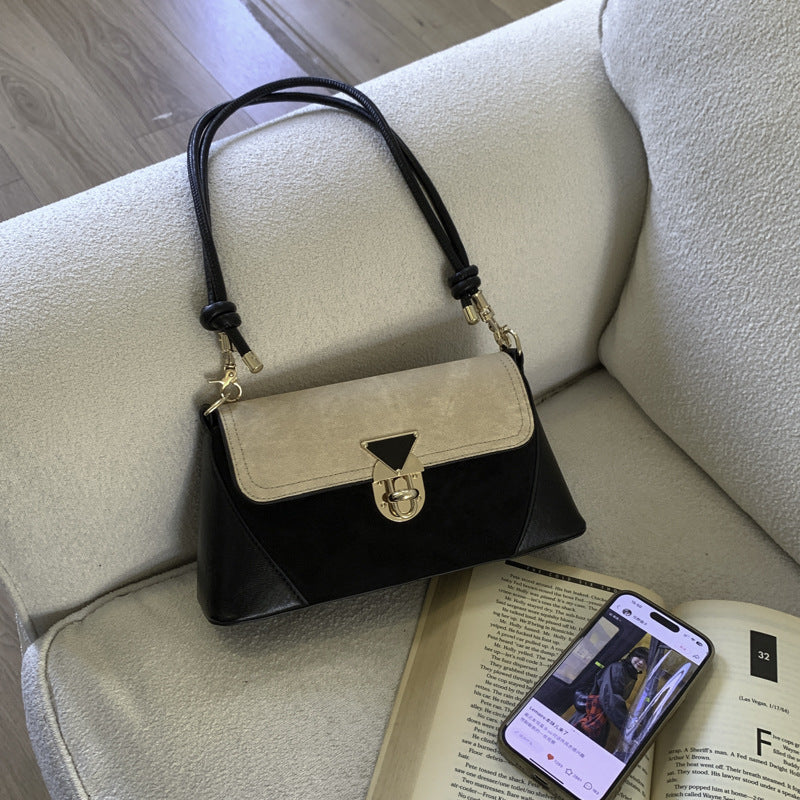 Ladies elegant crossbody bag with structured front