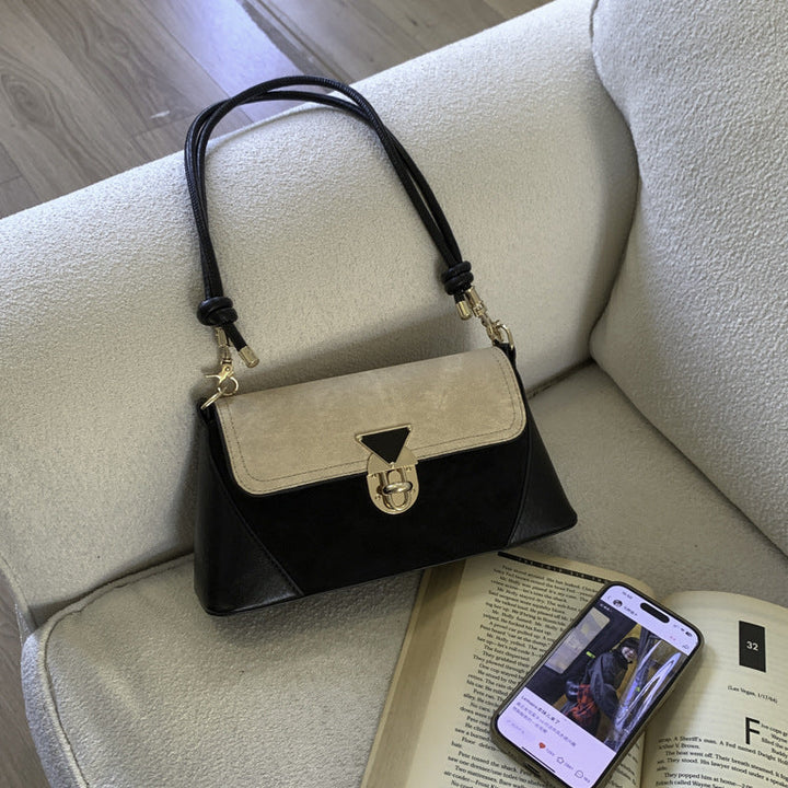 Ladies elegant crossbody bag with structured front