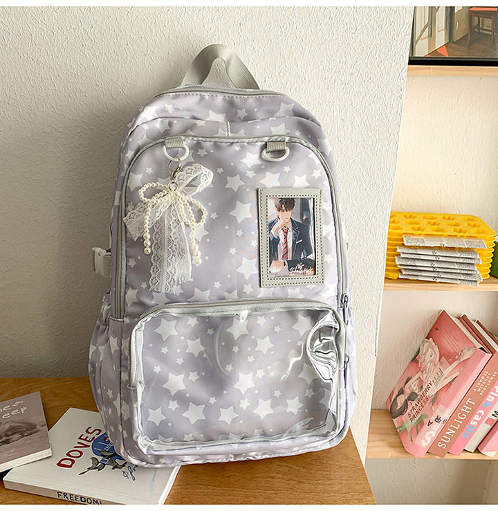 Star-Themed Multi-Functional Backpack