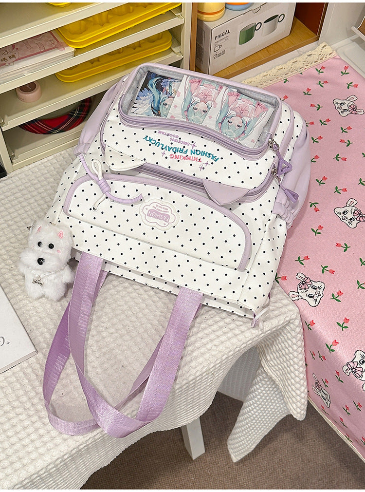 Casual Stylish Tote School Backpack