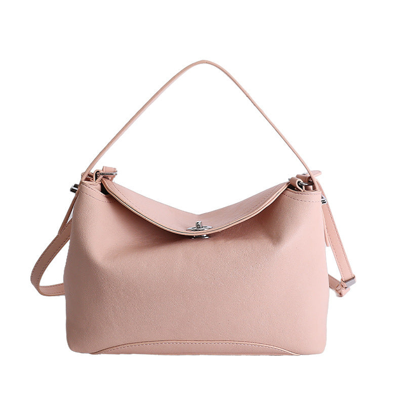 Women's handbag with flexible strap and elegant design