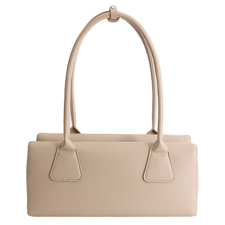 Ladies elegant handbag with minimalist silhouette