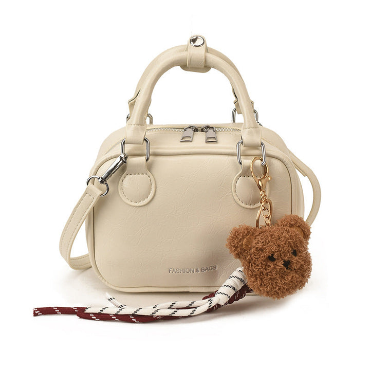 Women's Mini Handbag with Cute Charm