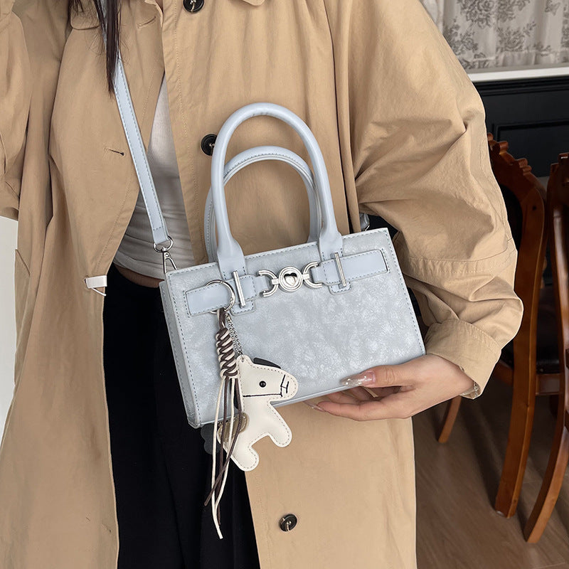 Ladies Mini Handbag with Charming Pendant