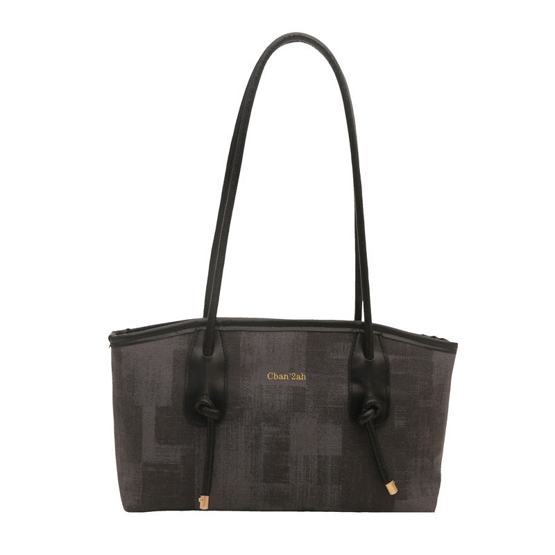 Ladies elegant tote bag with textured material