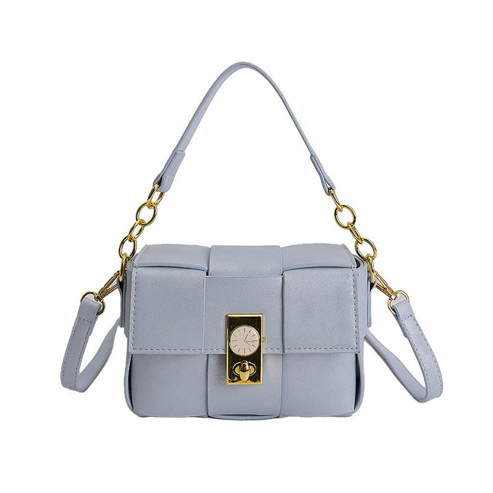 Women's shoulder bag with removable pendant
