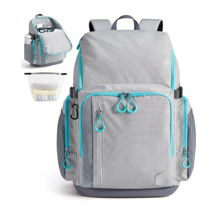 Multifunctional backpack with insulated interior compartment and special compartment organization