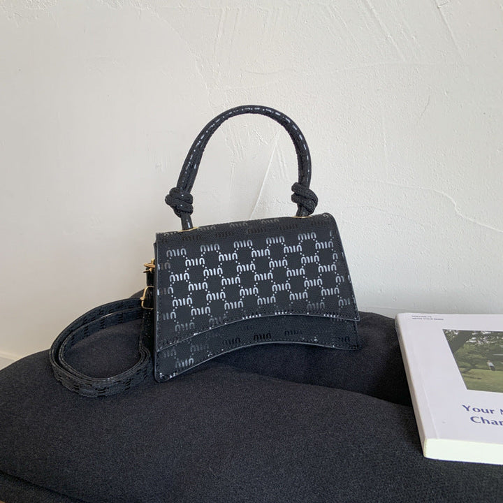 Ladies Mini-Handbag with sophisticated logo design