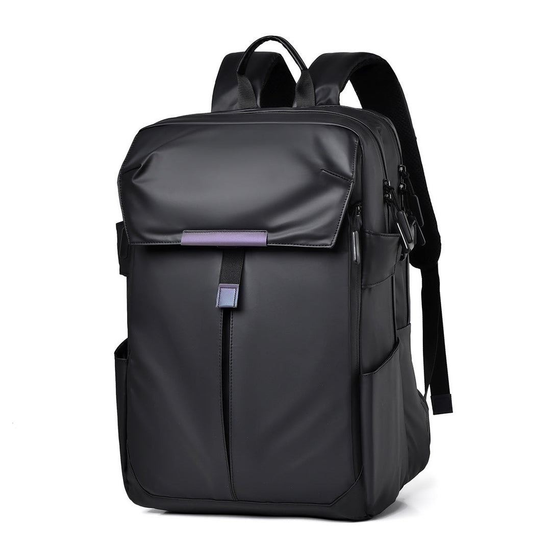 Urban backpack with waterproof material and innovative storage
