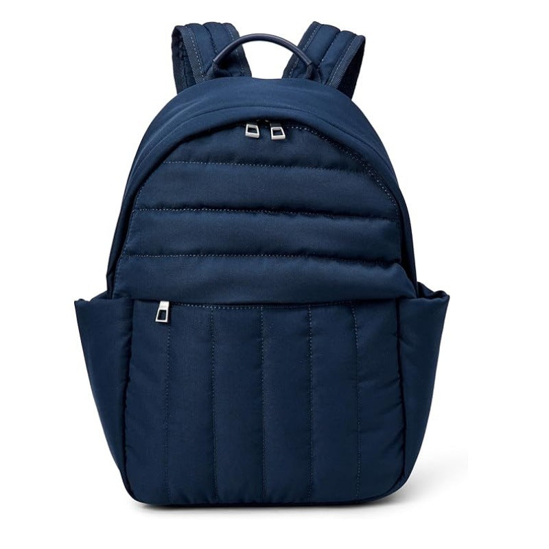 Comfortable backpack with ergonomic design and versatile compartments